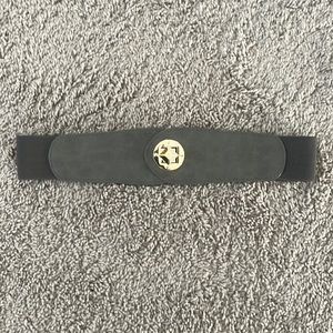 Grey Elastic Belt